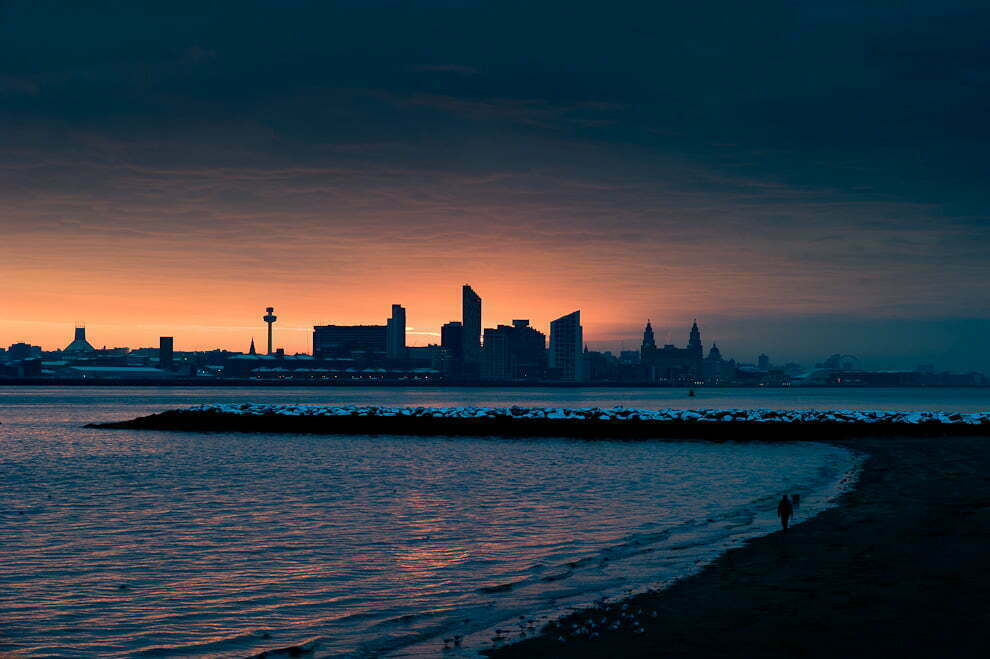 Sunrise over the Mersey 2