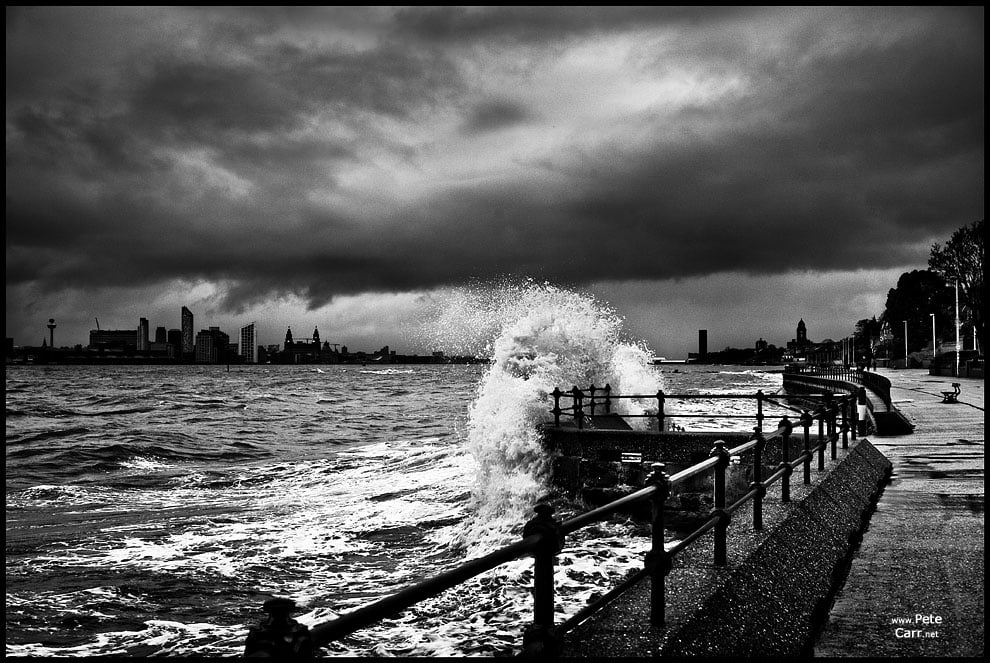 Stormy River Mersey