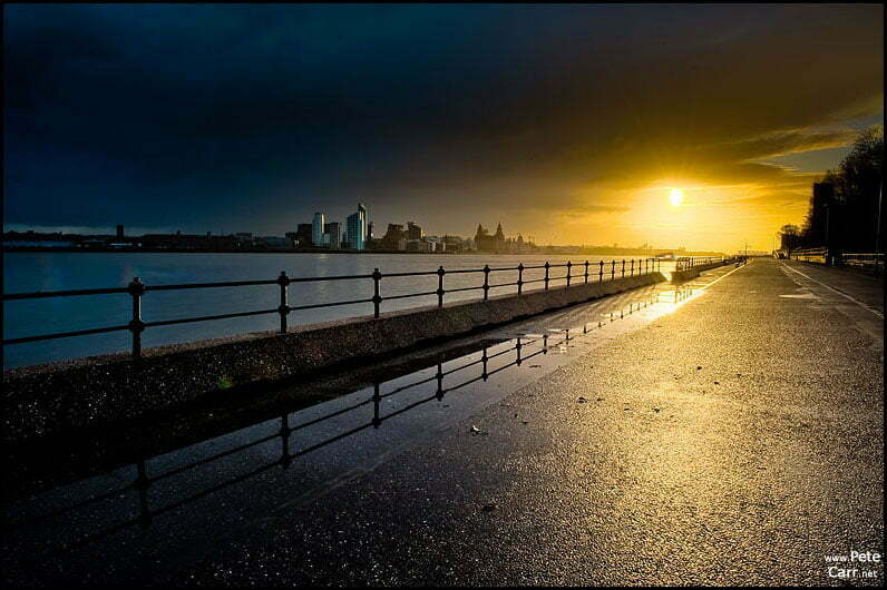 The sun breaks through - II