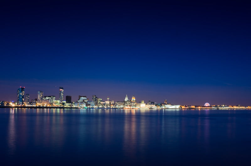 The Liverpool waterfront The Liverpool waterfront