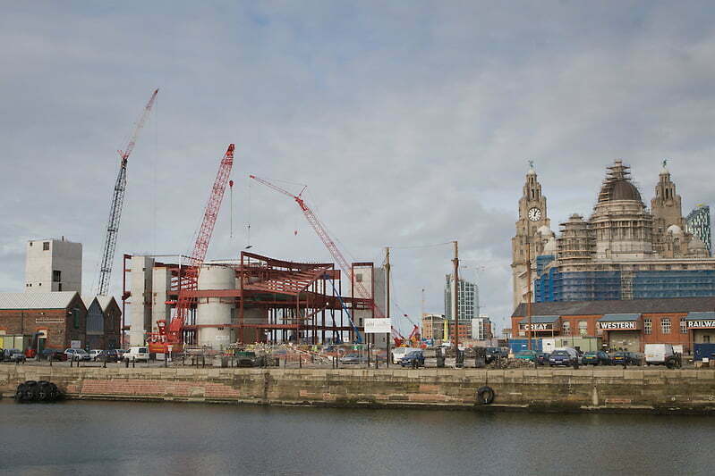 Construction of the new Museum of Liverpool at the Pier Head. (Pete Carr)