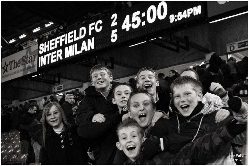 Sheffield FC vs Inter Milan