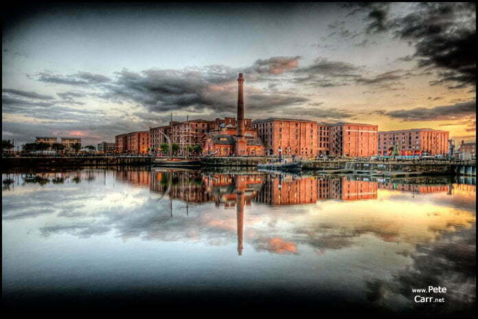 Albert Docks Reflected