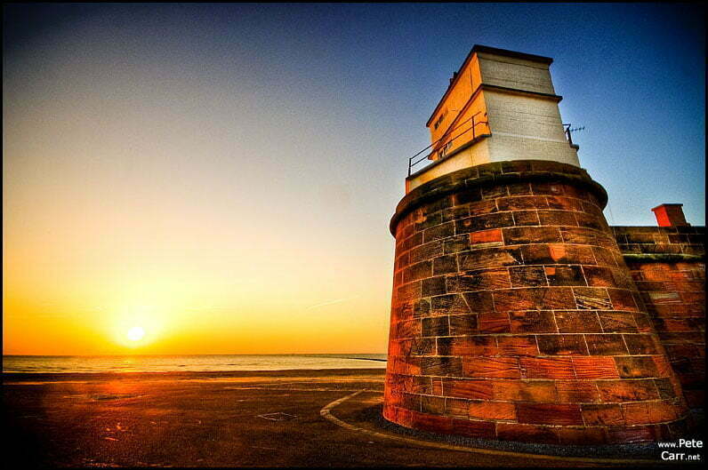 Sunset at New Brighton