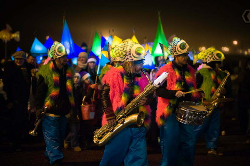 Lantern Parade in New Brighton