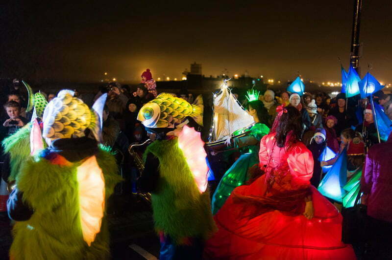 Lantern Parade in New Brighton